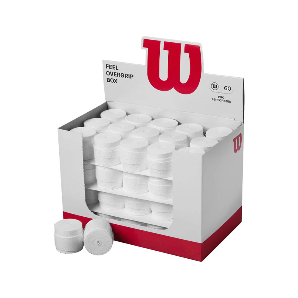 Feel Overgrip Pro Perforé - Lot de 60 - Blanc – Image 2