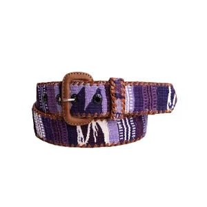 LA MANSA - Morado Cebra Ethnic Belt