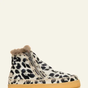 LAIDBACK - Setsu Boot Black White Leopard