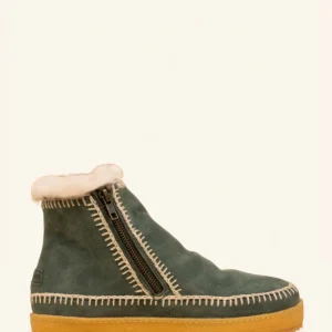 LAIDBACK - Setsu Boot Bottle Green Suede