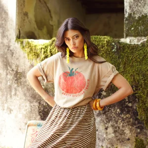 SISTERS DEPARTMENT - Tee-shirt Brown Tomato